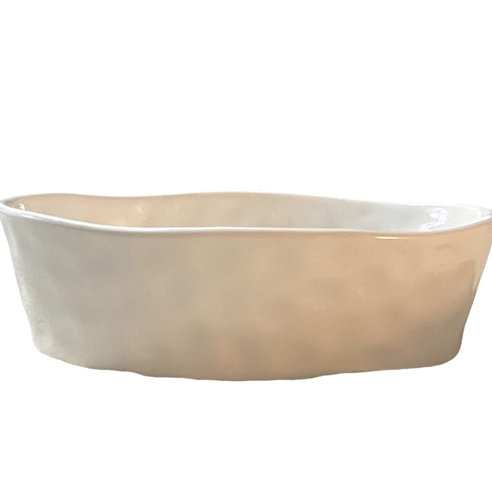 Housewares International Blue Harbor Dimpled Vegetable Dish /Bowl